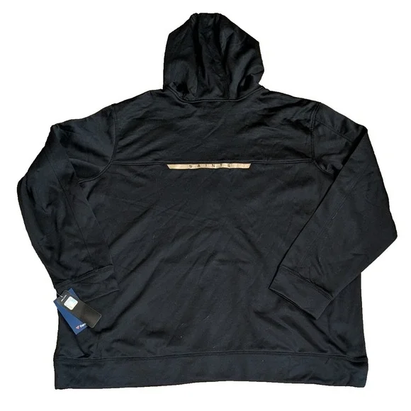 New Orleans Saints Full Zip Hoodie Sweatshirt Men's 4XL Fanatics Black NWT - Picture 9 of 11
